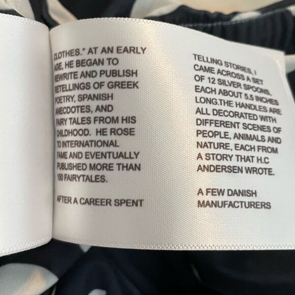 Saks Potts Sophie Cropped Polka Dot Blouse Black White Brown Long Sleeve XS - Picture 7 of 9